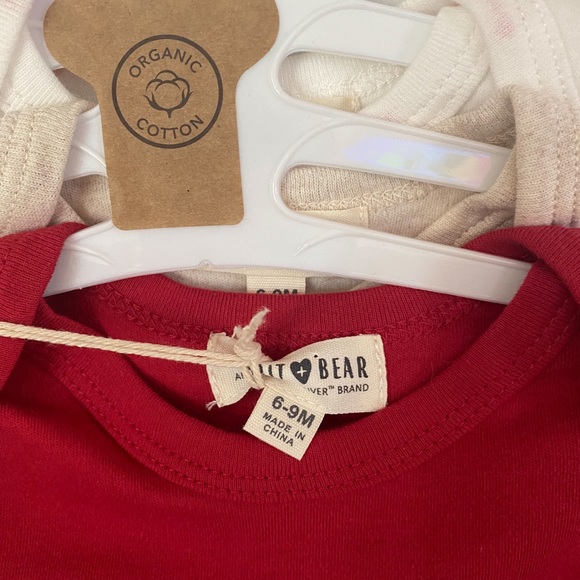 Set of 3 Long Sleeve Onesies 6-9M - Picture 4 of 4